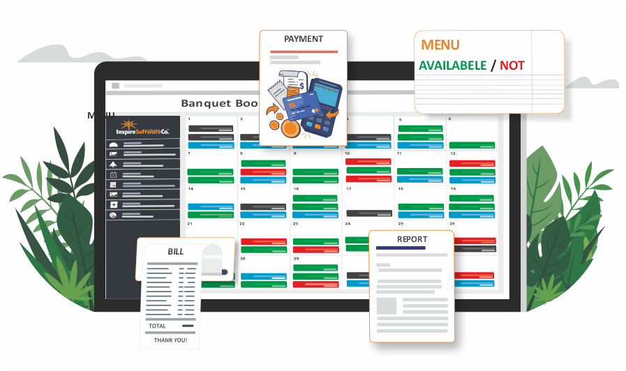 BANQUET BOOKING WITH CRM