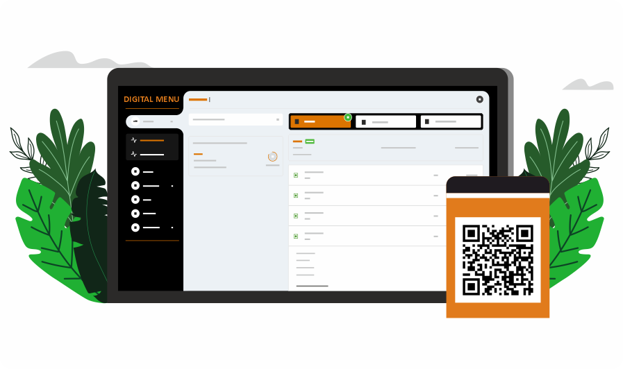 OUR DIGITAL MENU SOLUTIONS