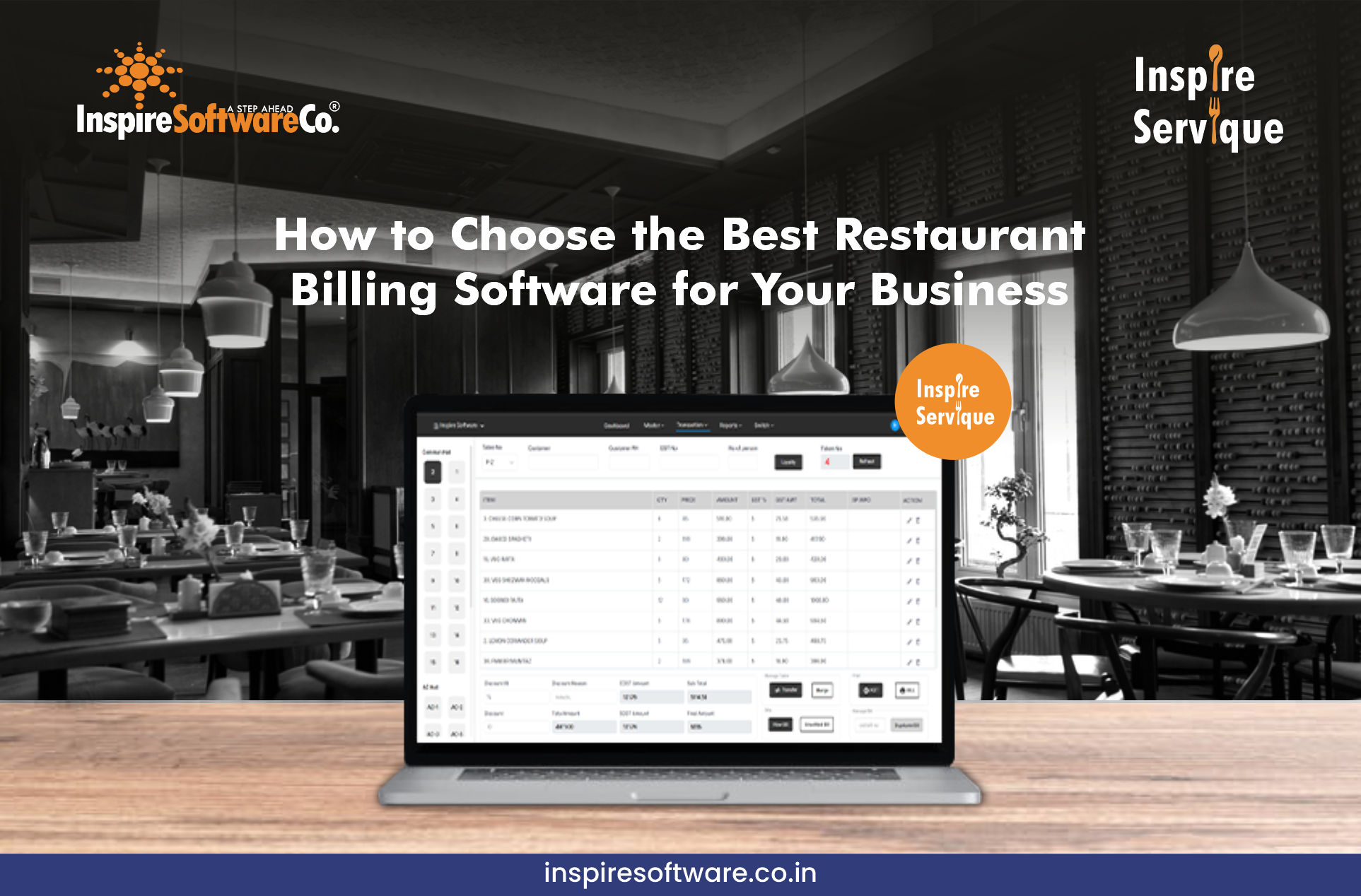 restaurant billing software