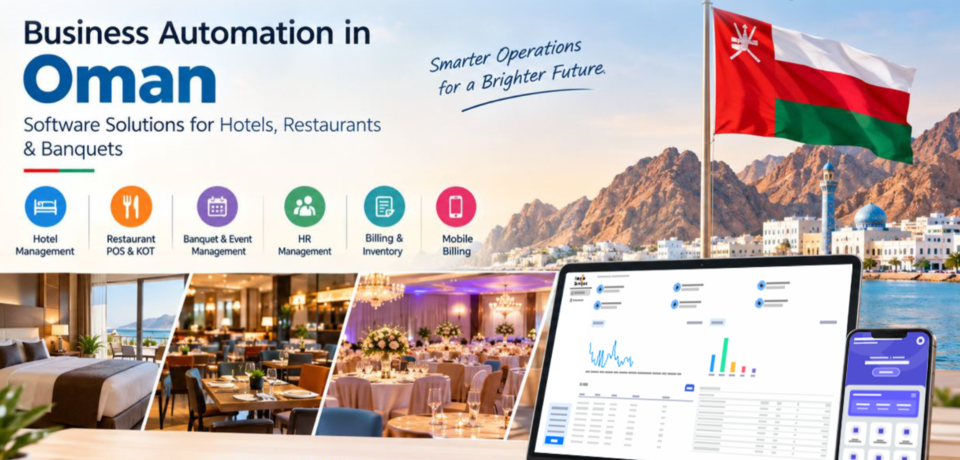 Business Automation in Oman: Software Solutions for Hotels, Restaurants & Banquets