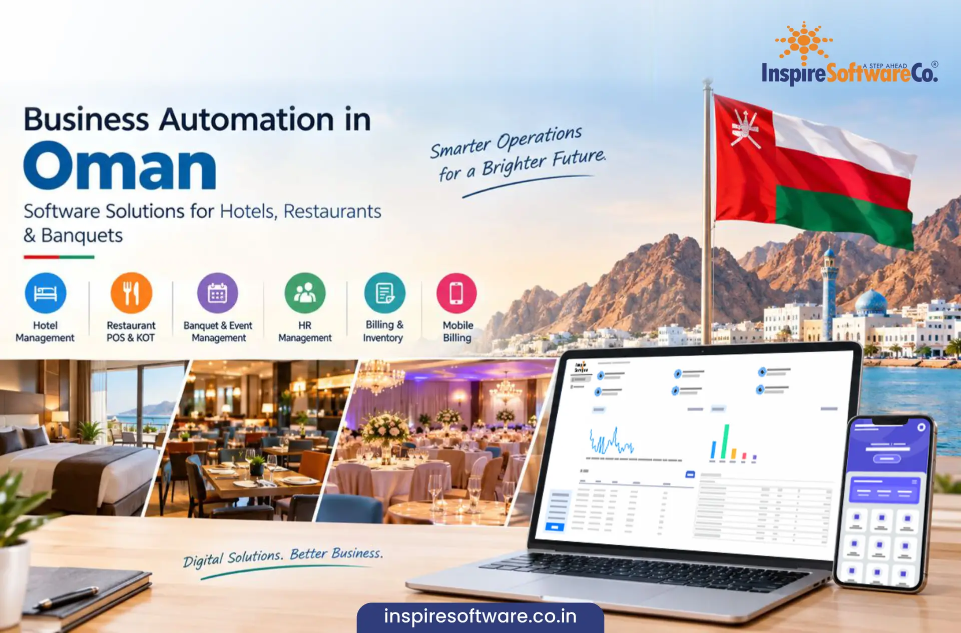 Business Automation in Oman: Software Solutions for Hotels, Restaurants & Banquets
